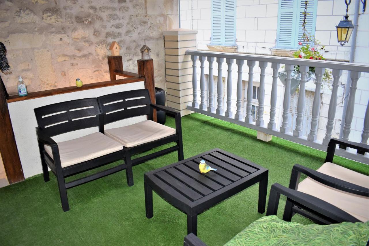Gite Le Nid Des Zoo Zio, 5Mn Beauval, Appartement Terrasse Centre-Ville Saint-Aignan  Exterior foto